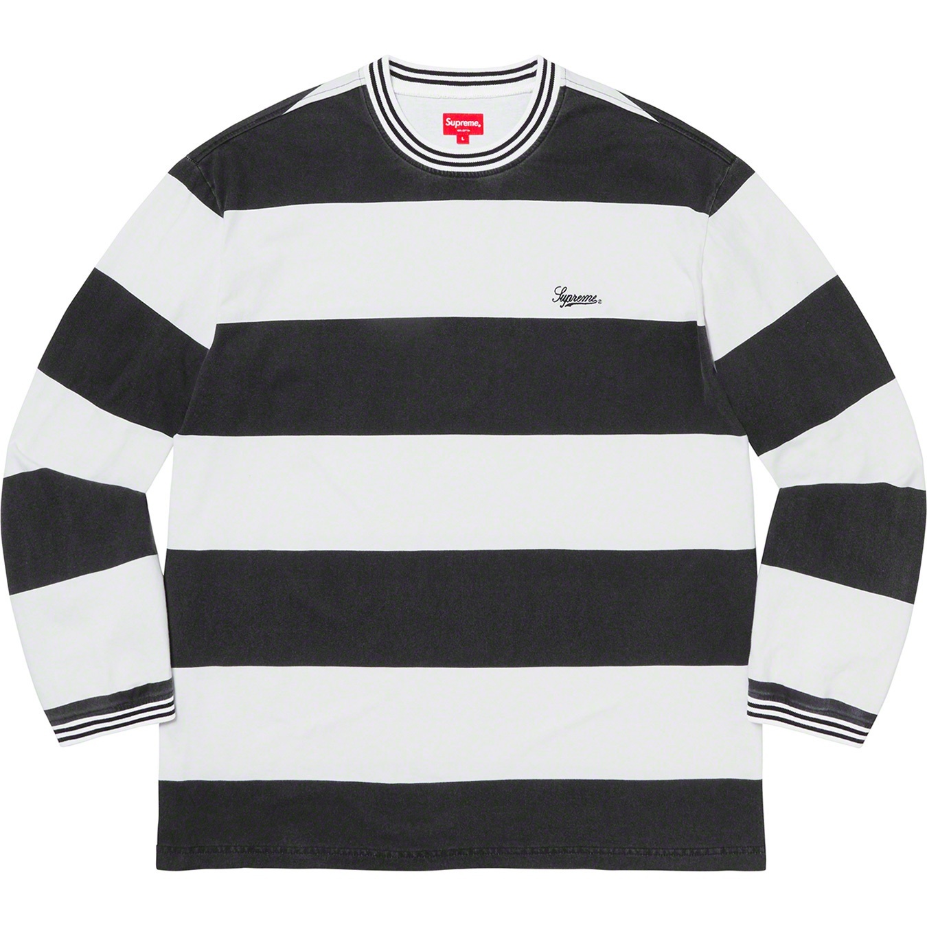 Printed Stripe L/S Top view 5